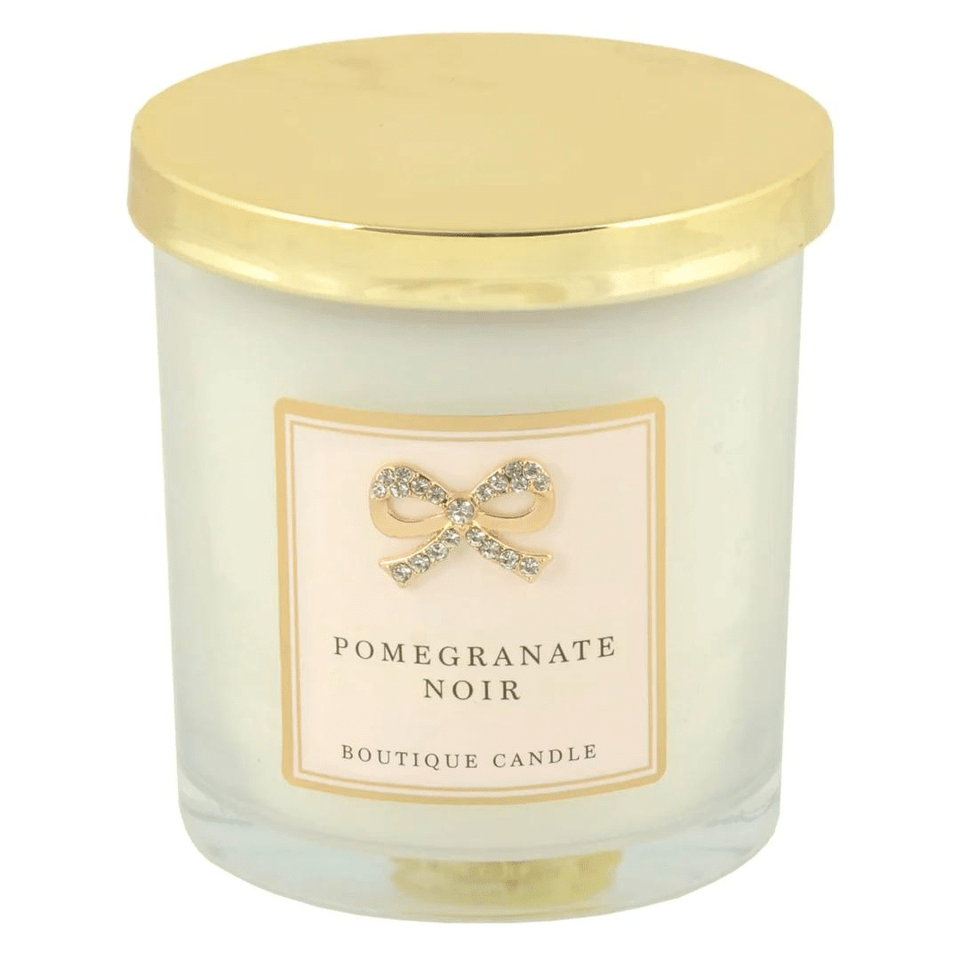 Pomegranate Noir Hand-Poured Soy Wax Boutique Candle Home Store Living