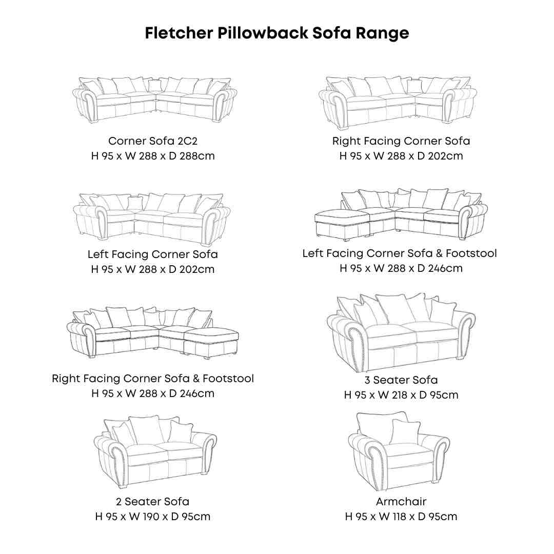 Fletcher Truffle Sofa Range