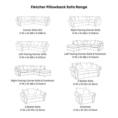 Fletcher Truffle Sofa Range Home Store Living