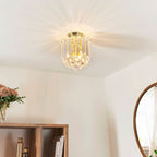 Forge 2 Light Flush Ceiling Lamp Gallery Direct