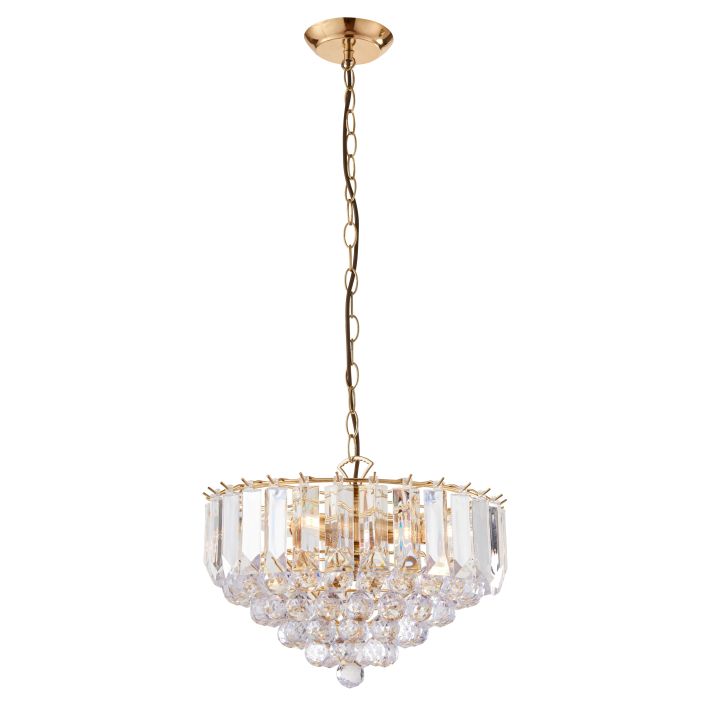 Forge Crystal Pendant Light Chandelier Gallery Direct