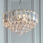 Forge Crystal Pendant Light Chandelier Gallery Direct