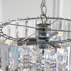 Forge Crystal Pendant Light Chandelier Gallery Direct