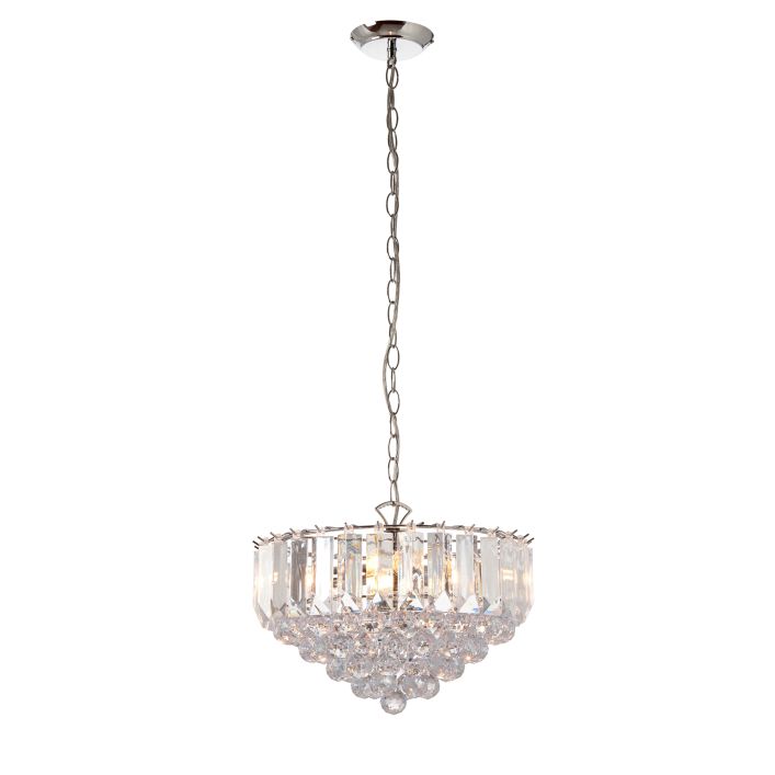 Forge Crystal Pendant Light Chandelier Gallery Direct