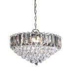 Forge Crystal Pendant Light Chandelier Gallery Direct