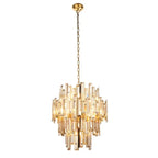 Vina Champagne Crystal Pendant Range Gallery Direct