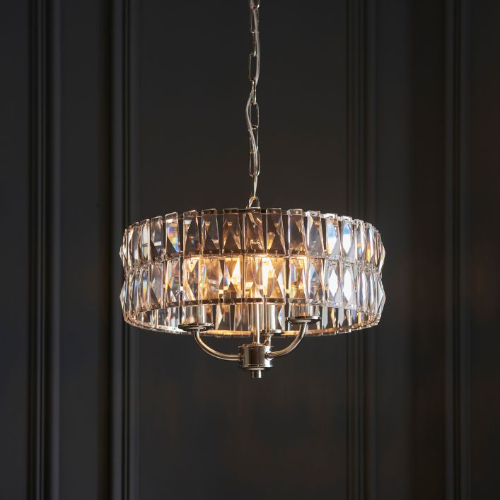 Clifford 5 Light Crystal Pendant Light Gallery Direct