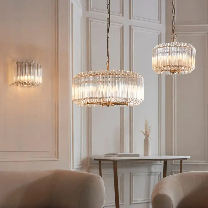 Vente Warm Brass Pendant Light Home Store Living