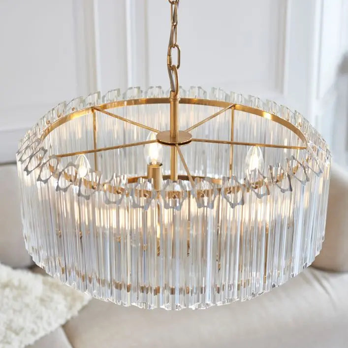 Vente Warm Brass Pendant Light Home Store Living
