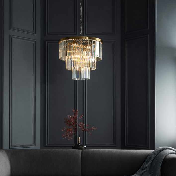 Constellar Crystal Pendant Light Gallery Direct