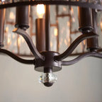 Bella Crystal Pendant Light Gallery Direct