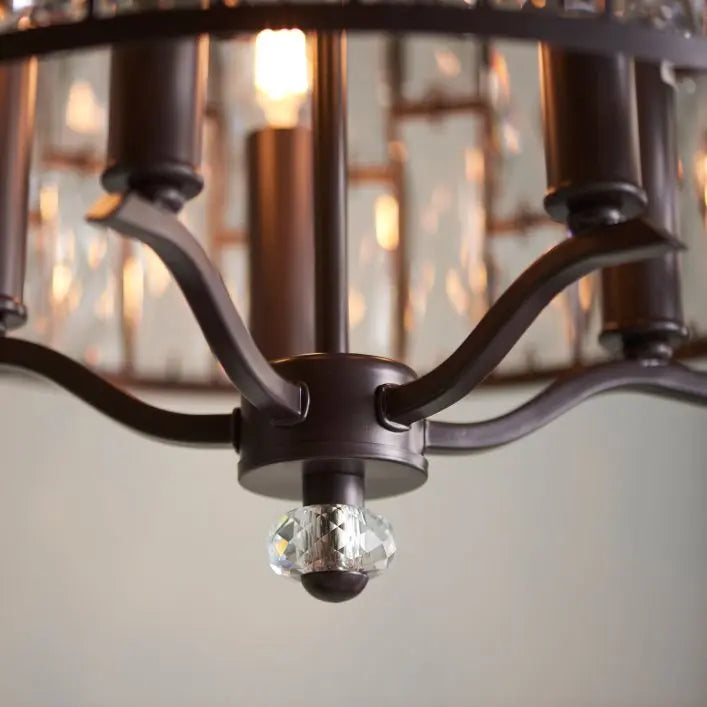 Bella Crystal Pendant Light Gallery Direct