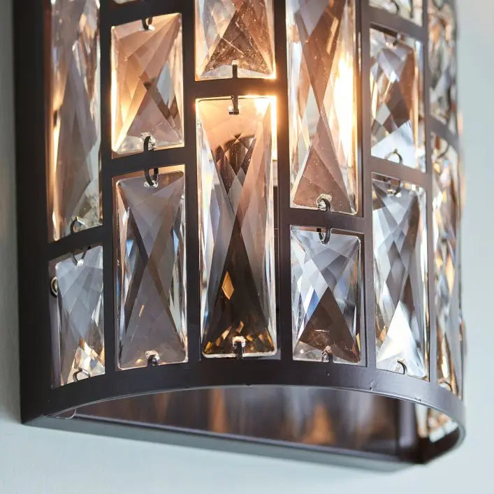 Bella Crystal Pendant Wall Light Gallery Direct