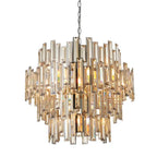 Vina Champagne Crystal Pendant Range Gallery Direct