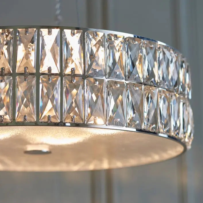 Vera Chrome Pendant Light Range Gallery Direct