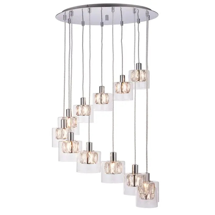 Vera Chrome Pendant Light Range Gallery Direct