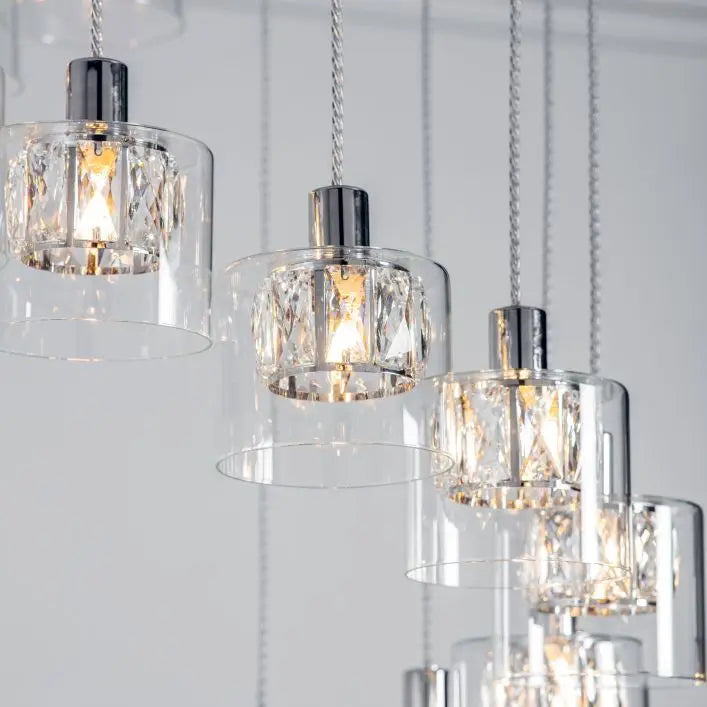 Vera Chrome Pendant Light Range Gallery Direct