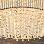 Galliard Chrome Flush Ceiling Lamp Gallery Direct
