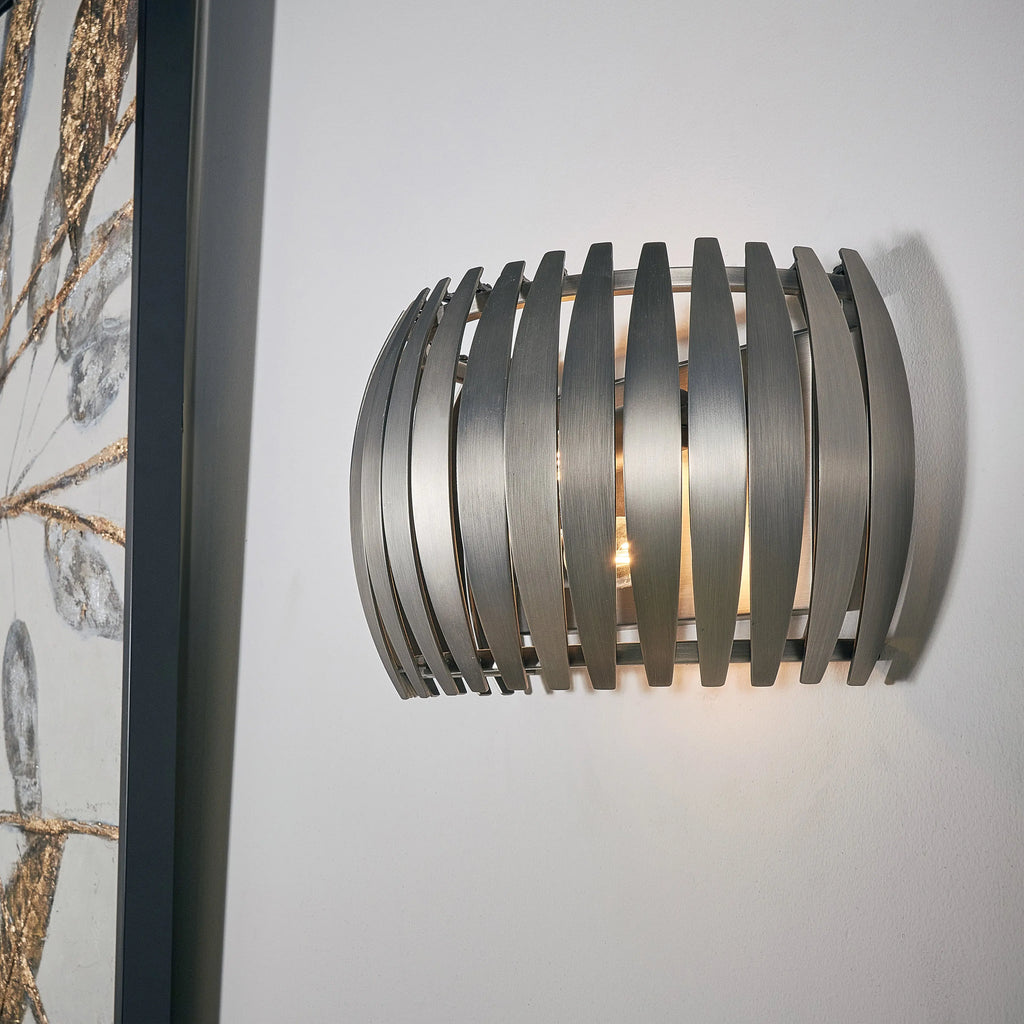 Castor Gunmetal Wall Lamp RV Astley