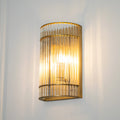 Troy Antique Brass Wall Lamp RV Astley