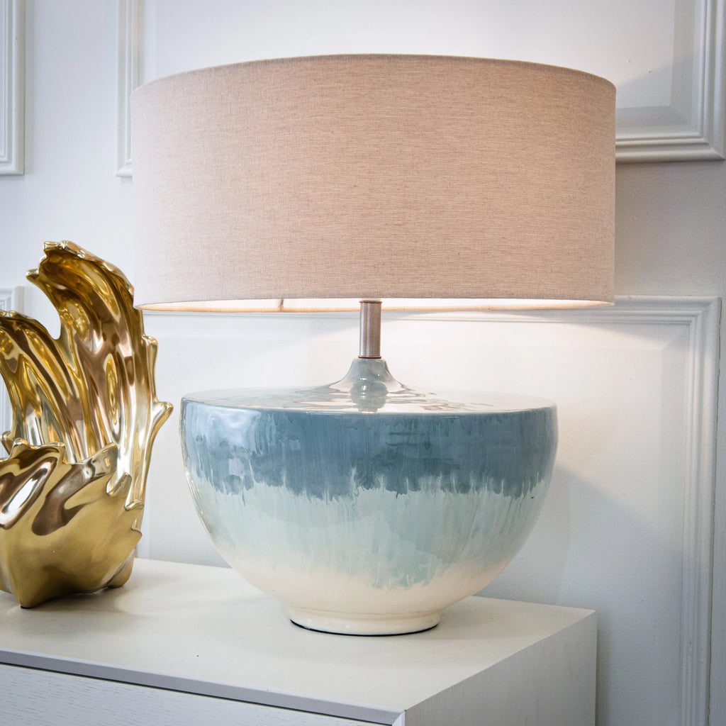 Bassar Table lamp, Coastal enamel RV Astley