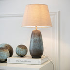 Bassar Table lamp, Weathered bronze RV Astley