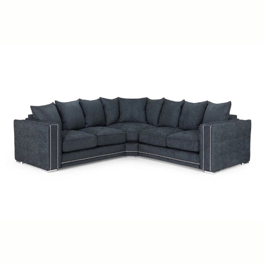 Bentley Large Charcoal Corner Sofa Home Store Living