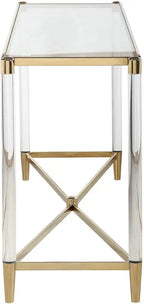 MARISSA gold and glass furniture Vida living