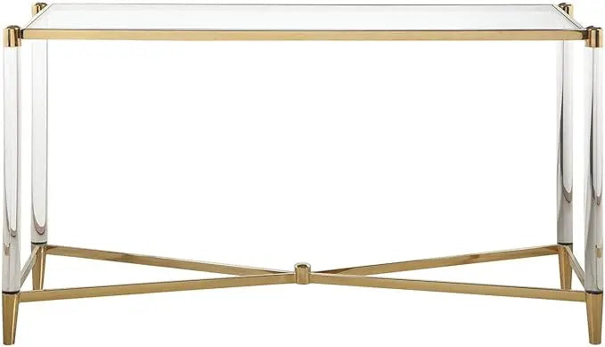 MARISSA gold and glass furniture Vida living