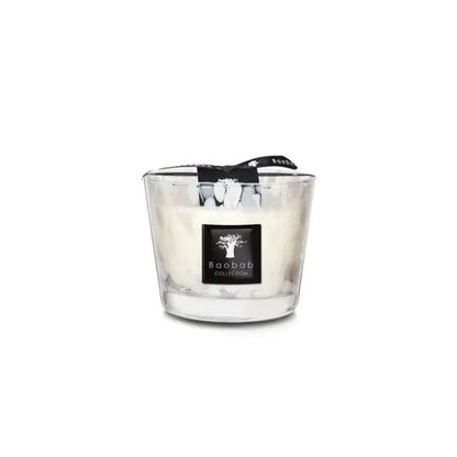 Baobab Collection MAX 10 White Pearls Scented Candle Baobab