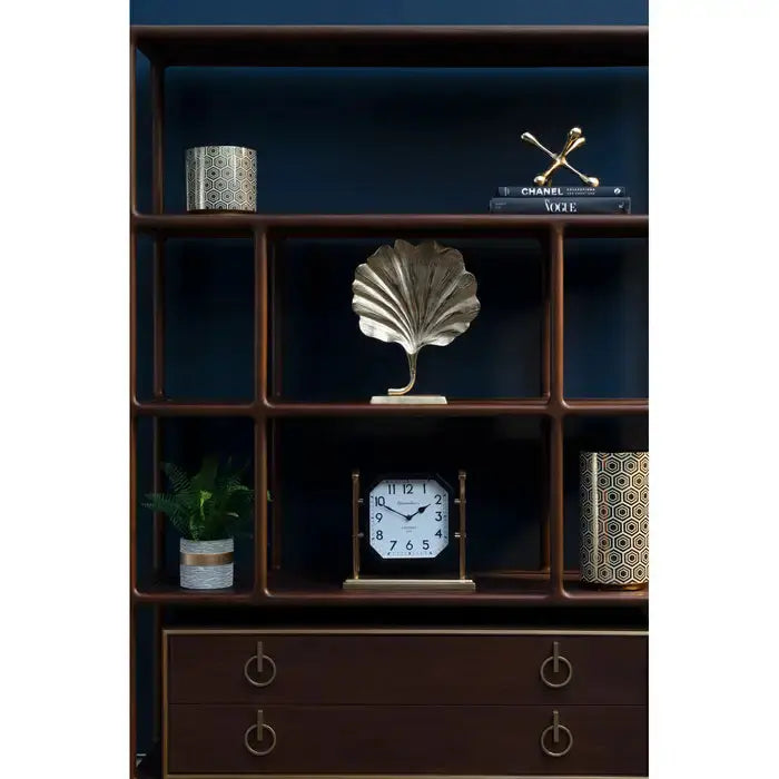 Gold Finish Ginkgo Leaf Sculpture premier housewares