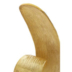 Milano Gold Curl Sculpture premier housewares