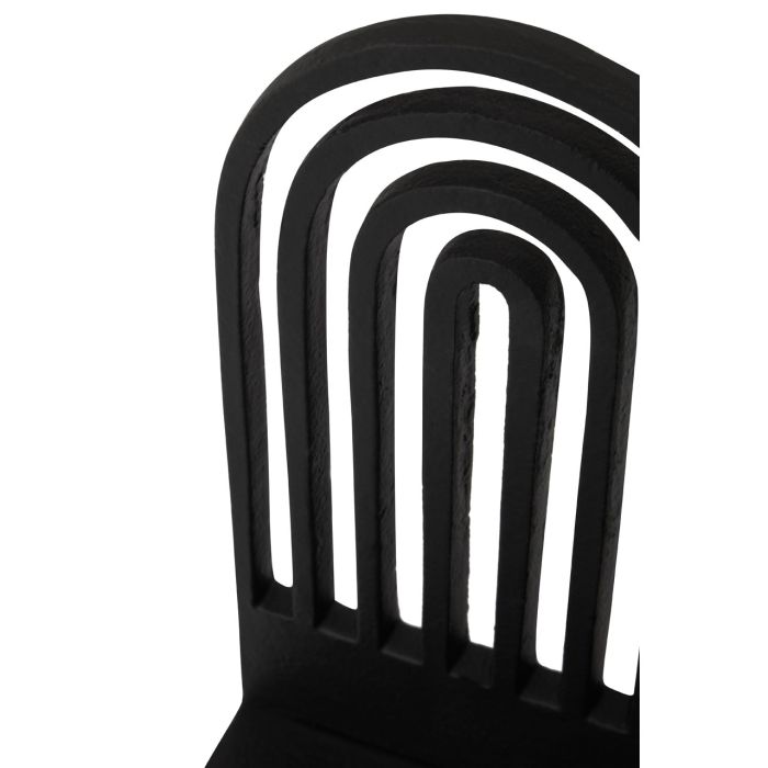 Rubi Black Bookends (Set of 2) Home Store Living