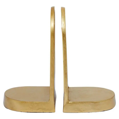 Rubi Gold Bookends (Set of 2) Home Store Living