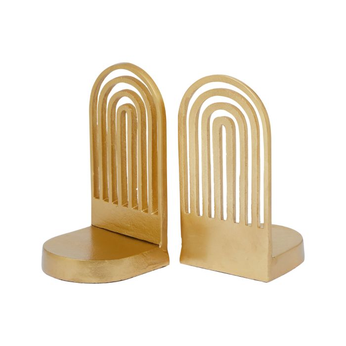 Rubi Gold Bookends (Set of 2) Home Store Living