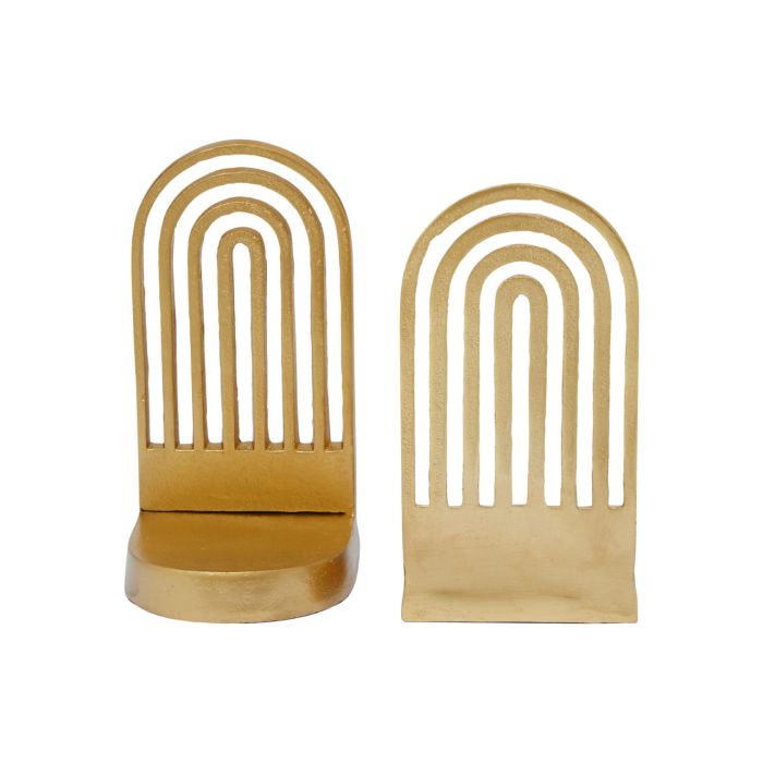 Rubi Gold Bookends (Set of 2) Home Store Living