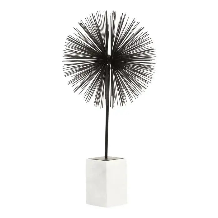 Mirano Black Finish Starburst Sculpture premier housewares