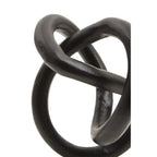 Mirano Black & White Knot Sculpture premier housewares