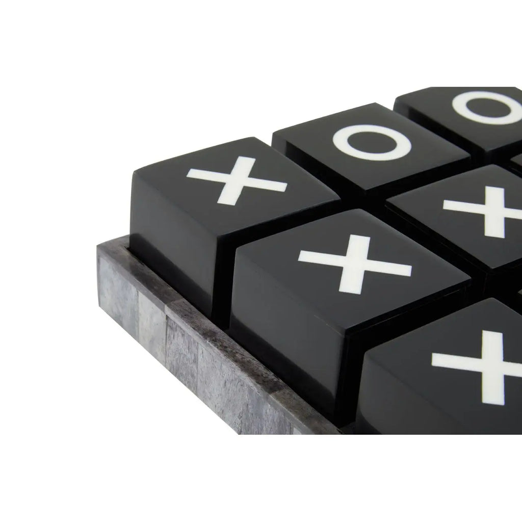 Churchill Black Noughts & Crosses Game Ornament premier housewares