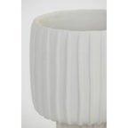 Maja Cream Cement Deco Vase Light and Living