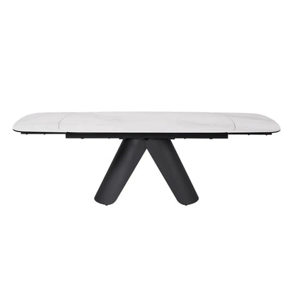 Cameo Ceramic Extending Dining Table Home Store Living