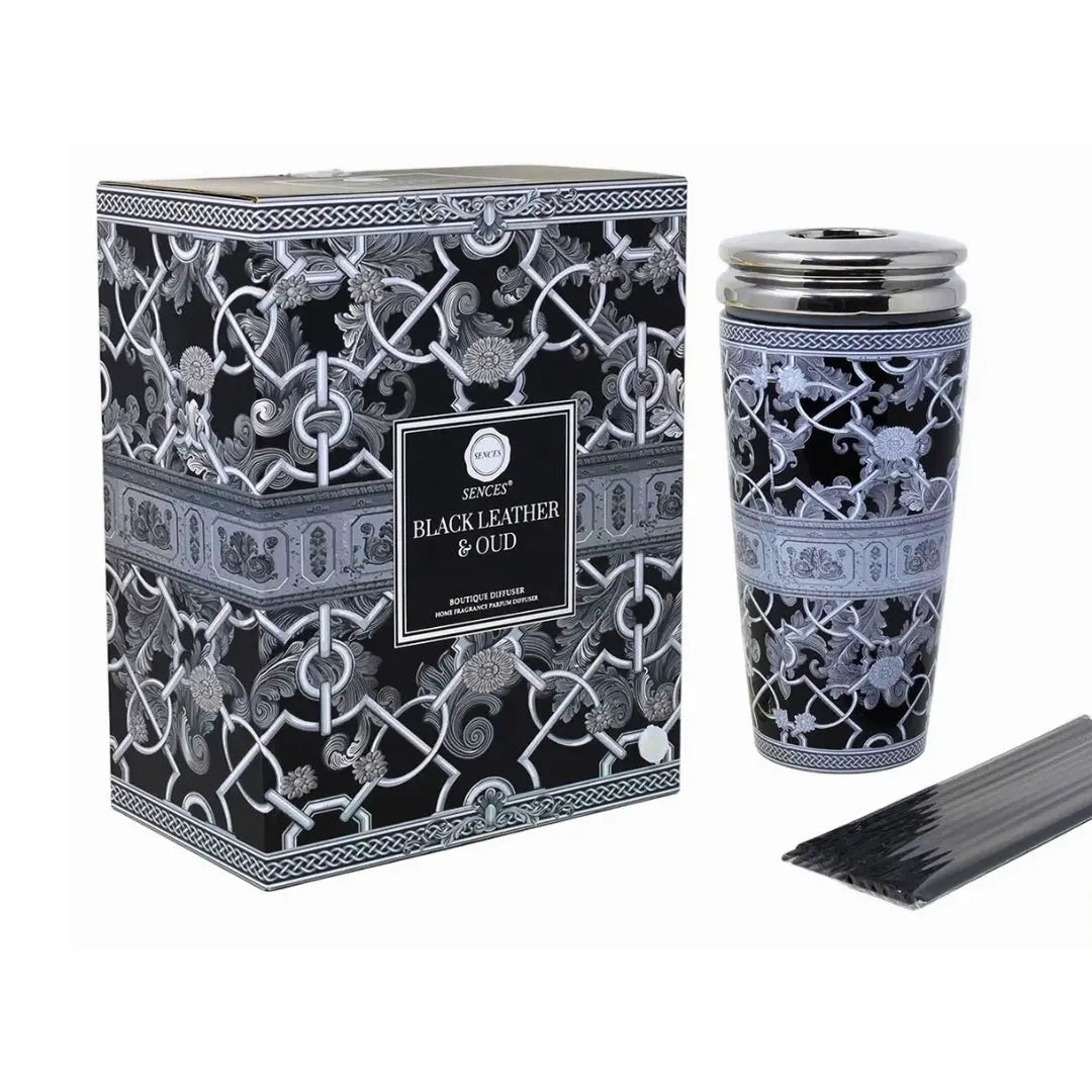 Sences Black Leather & Oud 1000ml Reed Diffuser Baltus Ltd