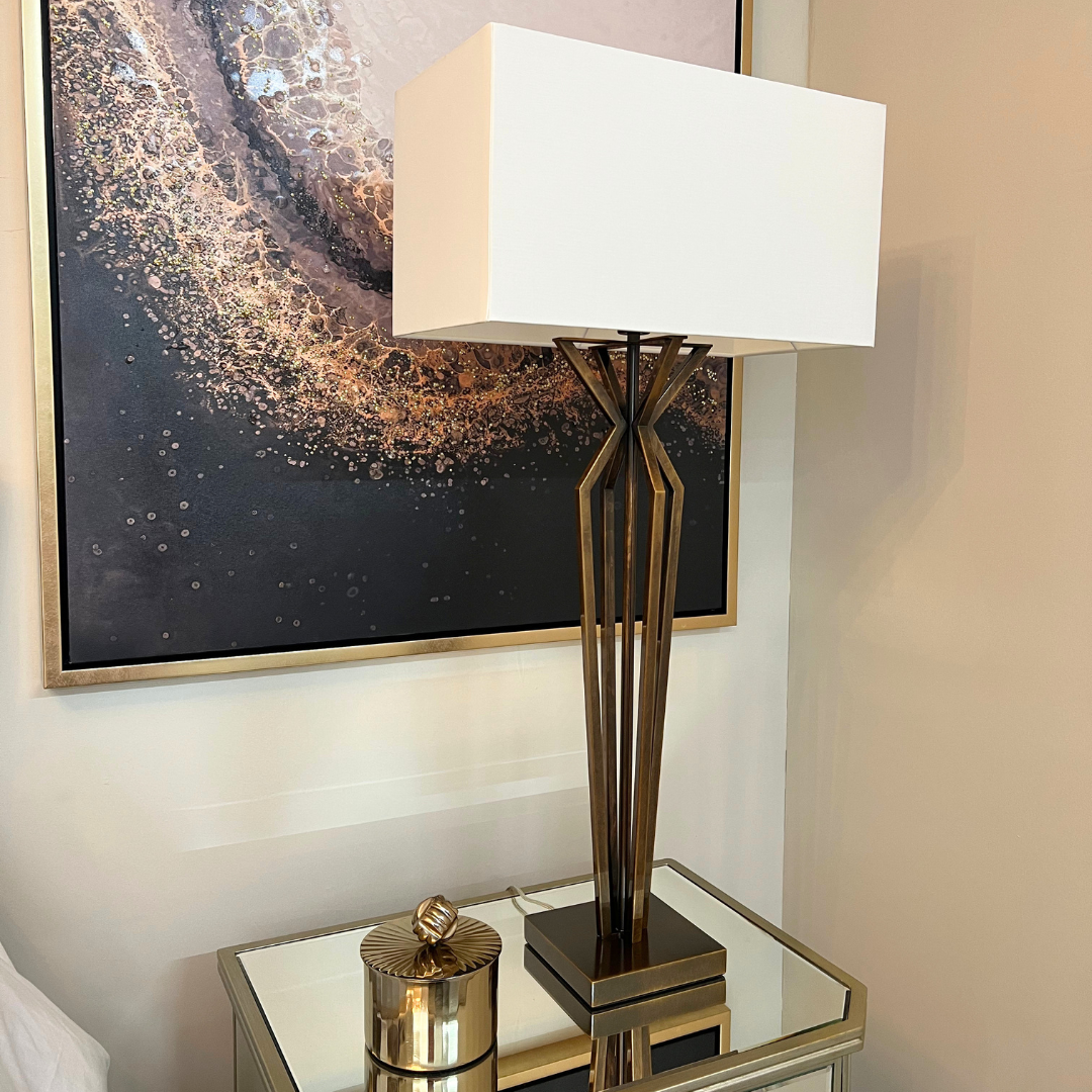 Madison Antique Gold Table Lamp