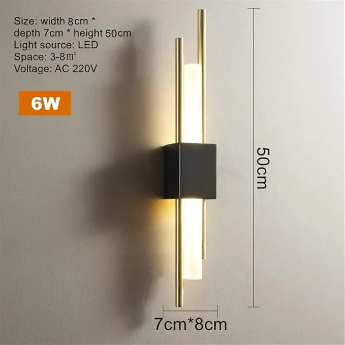 Wall Lamp Mylas Gold richmond Interiors