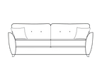 Ashley Button Back Sofa Range 3 Seater - Home Store Living