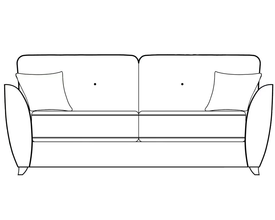 Ashley Button Back Sofa Range Sofa Bed - Home Store Living