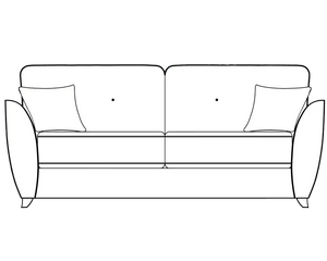 Sofa Bed (L178cm x D96cm x H97cm)