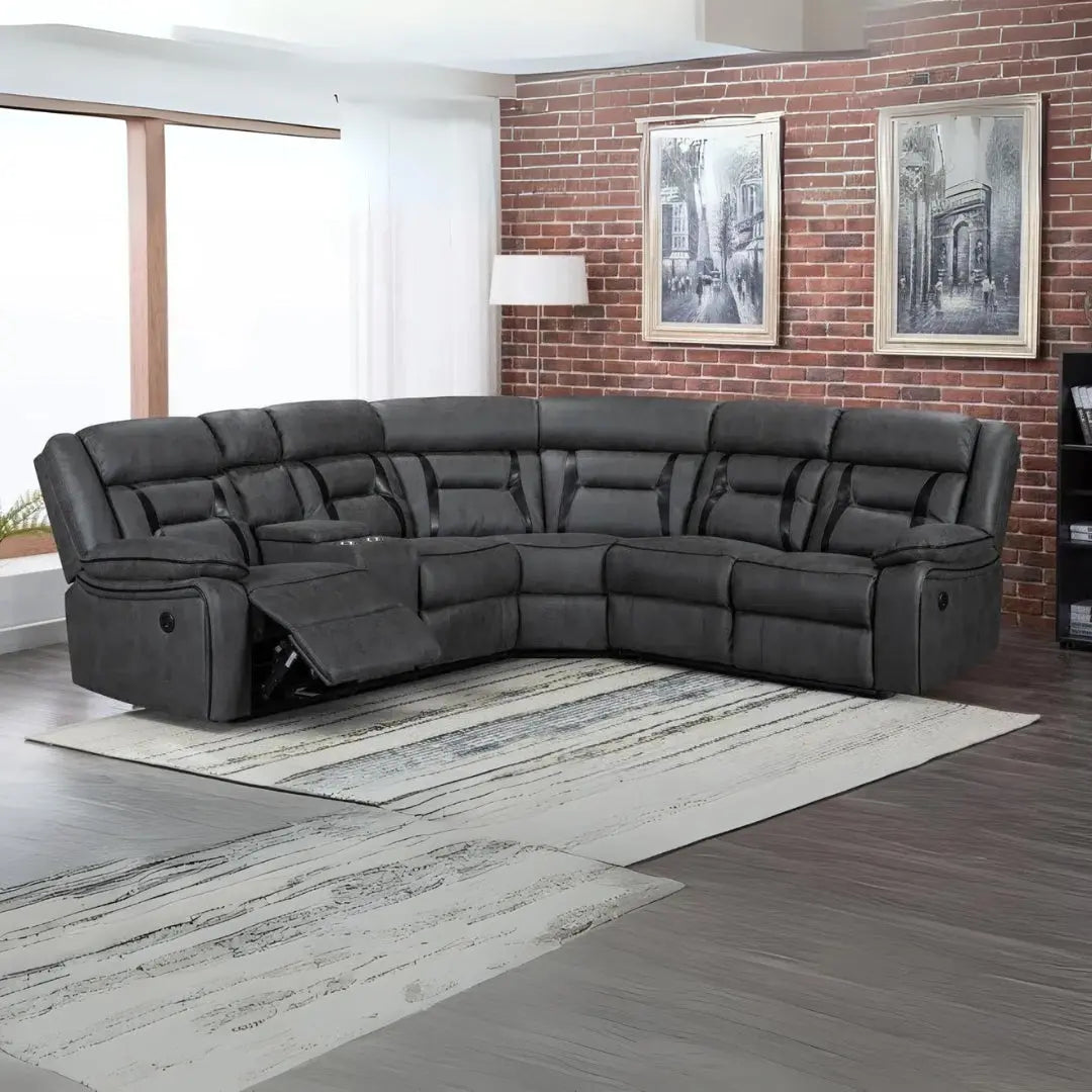 Nova Power Recliner Corner Sofa Home Store Living