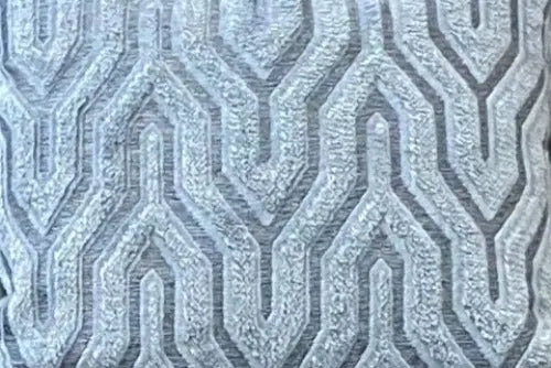 Wolf Grey - Vana Velveteen Sofa Fabric Sample Home Store Living