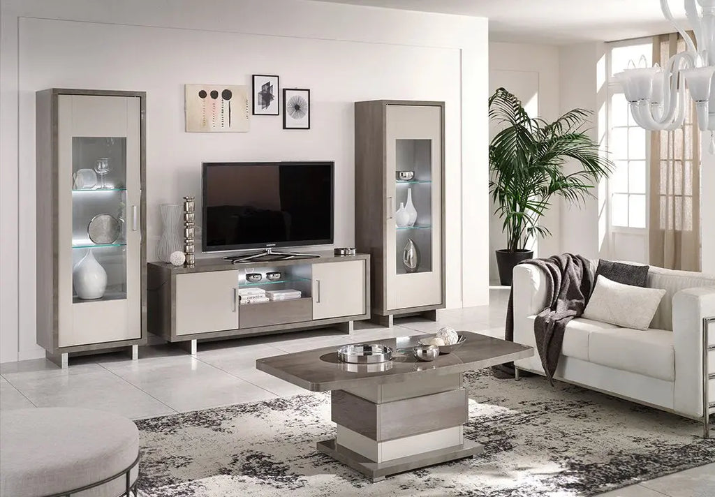 Royal High Gloss 160cm Premium Build LED TV Unit san martino